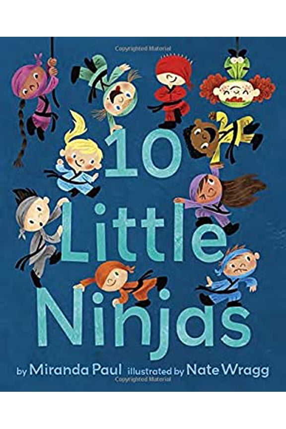 Pre-Owned 10 Little Ninjas (Hardcover) 0553534971 9780553534979