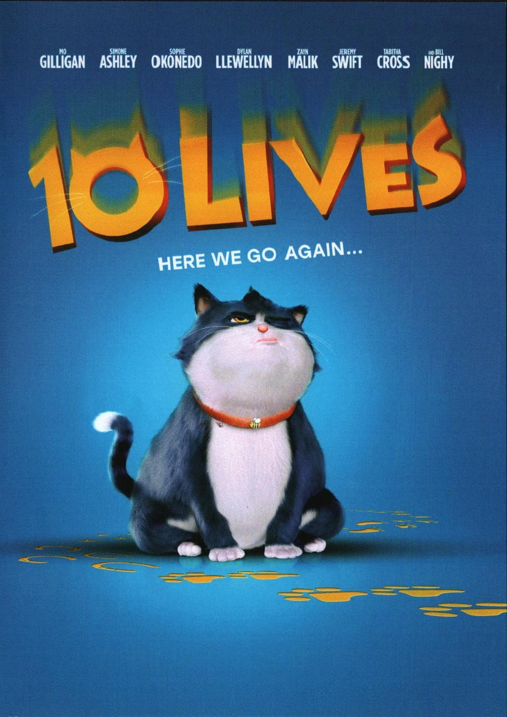 10 Lives (2024) Animated Movie DVD Dir. Christopher Jenkins