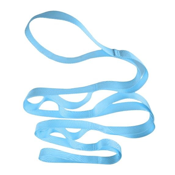 10 Loop Pilate Strap Not-Elastic Strap Stretching Strap, Not-Elastic Stretch Strap Stretch Band for Women & Men Exercise