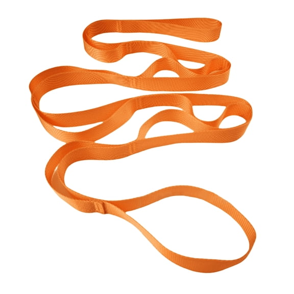 10 Loop Pilates Stretch Strap Not-Elastic Exercise Stretch Strap Stretching Strap Pilates Strap for Physical Therapies