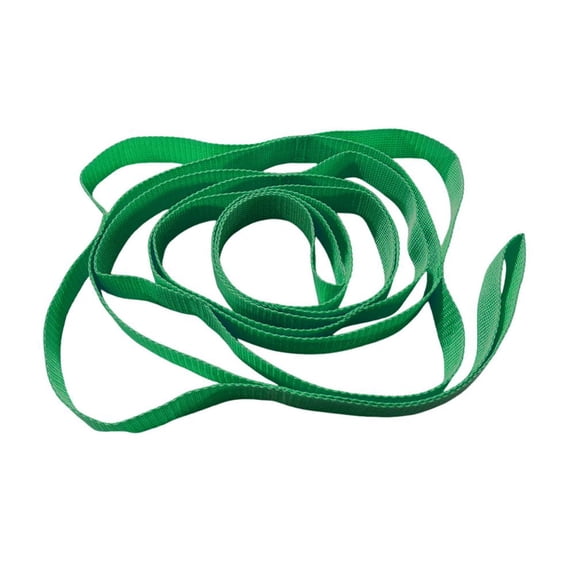 10-Loop Stretching Strap – 74.8" Non-Elastic Polypropylene Yoga Strap for Physical Therapy, Pilates, Flexibility Training, Hamstring/Leg Stretch Belt