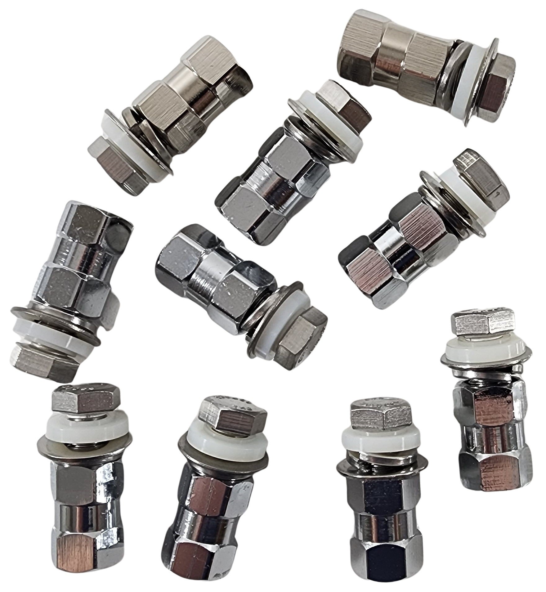 10 Lot Firestik K-4R CB Radio Antenna Cable Fire Ring Stud Mount ...