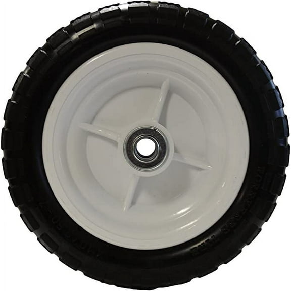 10" Low Profile Hand Truck Tire Flat Free (300 Pound Capacity)