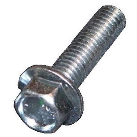 10 M10 - 1.5 x 20mm Hex Flange Bolts Large O.D. Class 10.9 Zinc IFI 536