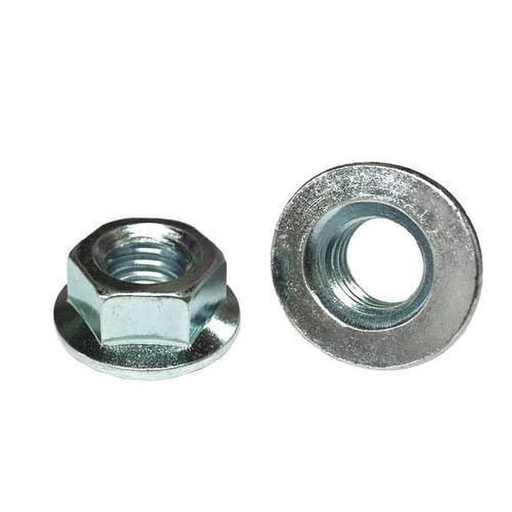 (10) M12-1.25 MM Metric Grade Class 10.9 Hex Flange Nuts JIS Fine Thread J.I.S.