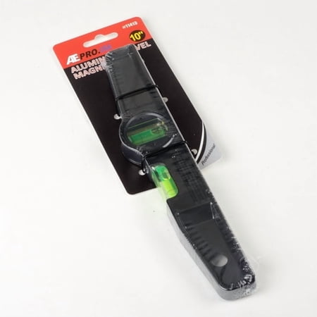 10" Magnetic Aluminum Torpedo Level, Heavy-Duty, Small Pocket Size