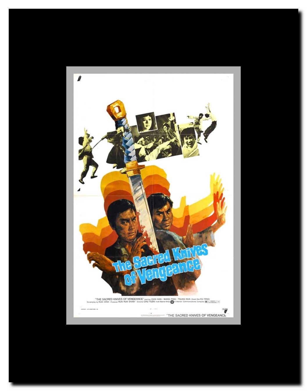 10 Magnificent Killers Framed Movie Poster