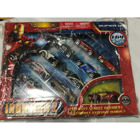10 Maisto Diecast Marvel Iron Man Cars Collection Including A Exclusive Vehicle