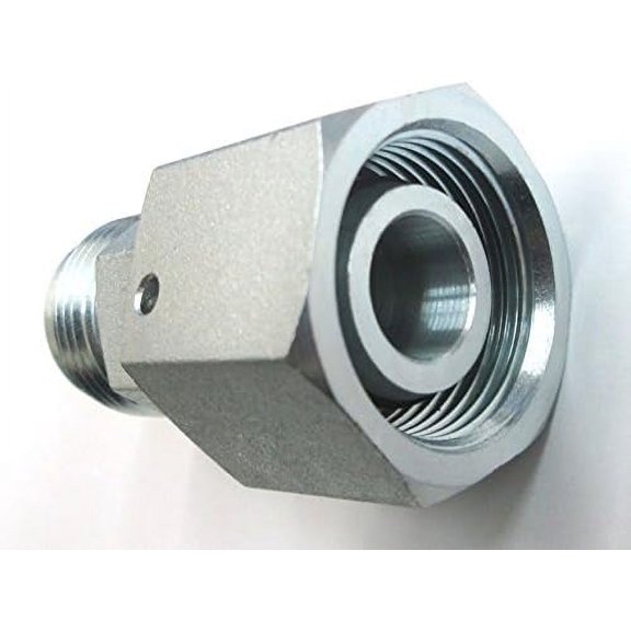 - #10 Male JIC (7/8''-14 Threads) X 22mm x 1.5 Female Din Light (15mm Tube)