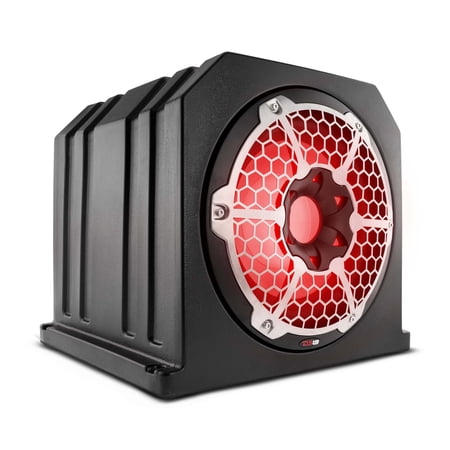 10" Marine Grade Subwoofer w/ Passive Sub Enclosure 4 Ohms 700 Watt + RGB Lights