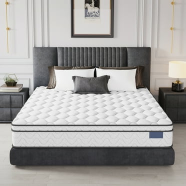 10 Inch Full Mattress, CertiPUR-US Certified Memory Foam Hybrid Mattress in a Box, Medium Firm Bed Mattress for Kids, Teens & Adults, Neche Single Mattress with Pressure Relief & Support