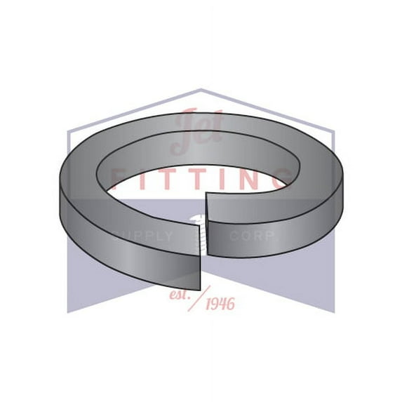 #10 Medium Split Lock Washers | 18-8 Stainless Steel | Black Oxide (Quantity: 10000)