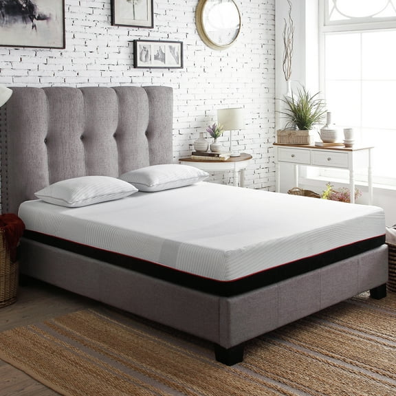 10" Memory Foam Mattress, King - Layer For A Relaxing Sleep Experience Soft And Supportive With Cooling Copper Infusion