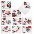 thumbnail image 1 of 10 Merry Christmas Note Cards Assorted (4 x 5.12 Inch) - HAPPY OWLIDAYS M3947, 1 of 6