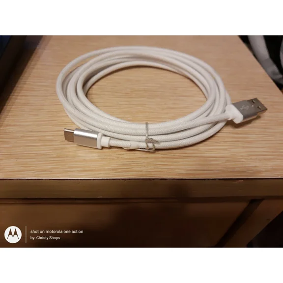 10' Metal Braided Charging Cable For Usb C Phones Free Shipping