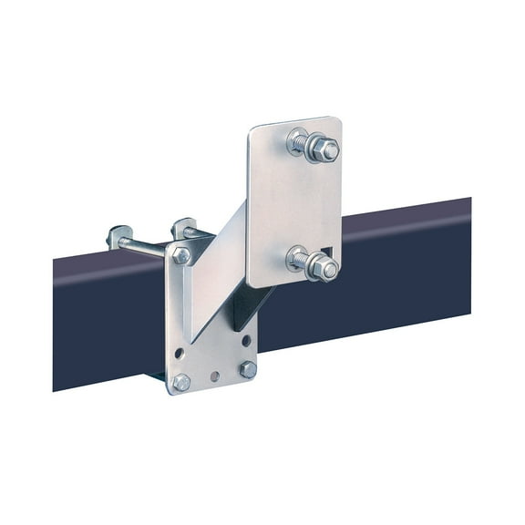 10" Metallic Black and Gray Maritime Accessories Fulton Spare Tire Carrier Bolt-On