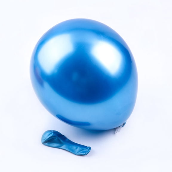 10" Metallic Latex Balloons, 50 Pieces,Balloons for Birthday Party Supplies