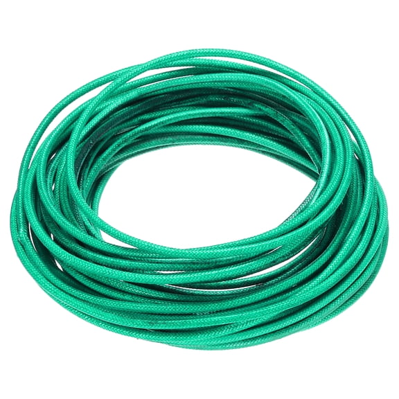 10 Meter/32.8ft 14AWG Flexible Silicone High Temp Wire Cable -60 to 300 Degree Celsius Green