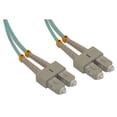 thumbnail image 1 of 10 Meter SC/SC 10G Multi-Mode Duplex OM3 50/125 Fiber Optic Network Cable, 1 of 2