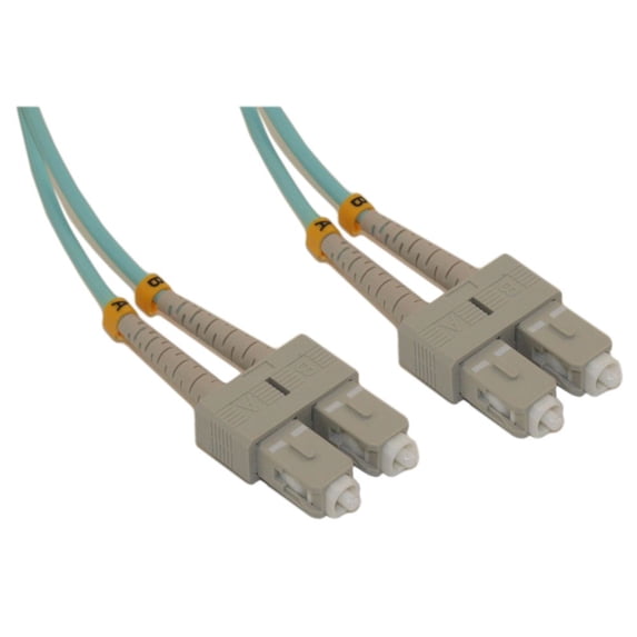 10 Meter SC/SC 10G Multi-Mode Duplex OM3 50/125 Fiber Optic Network Cable