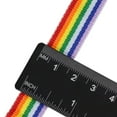 thumbnail image 1 of 10 Meters (10.94 Yards) Rainbow Ribbon Stripes Ribbon For Party Wedding Decoration Gift Wrapping DIY Hair Bows, 1 of 4