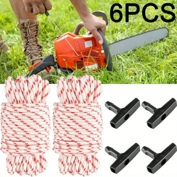 10 Meters 3 mm Starter Rope Lawnmower, Pulley Lawn Mower Starter Rope ...