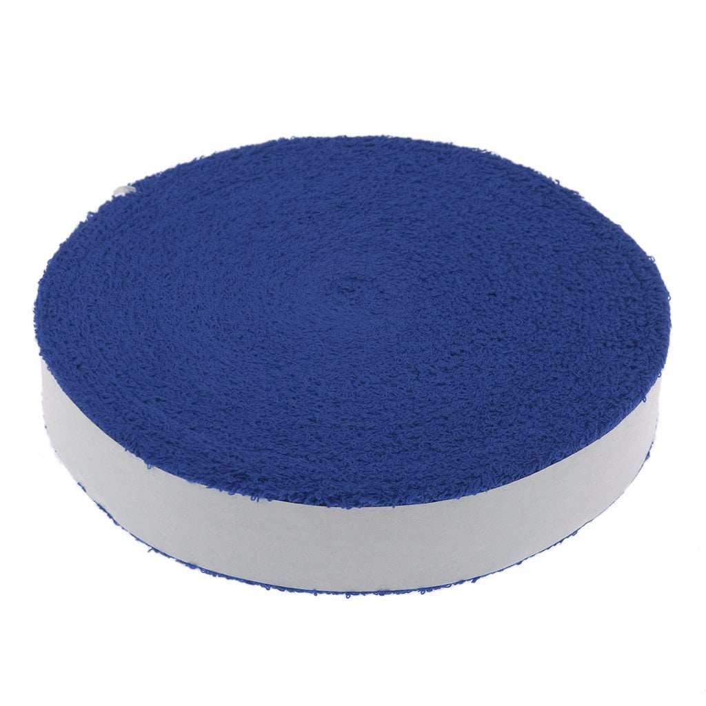 10 Meters Long Tennis Squash Badminton Towel Grip Tape (Blue)