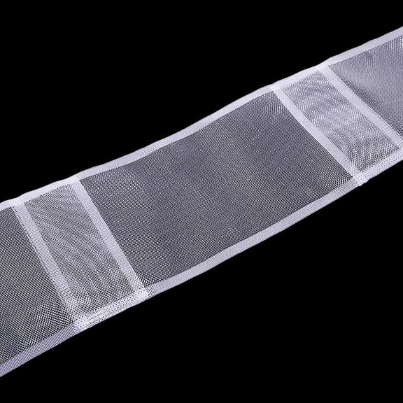 10 Meters Pleated Curtain Tape Wave Curtain Tape Curtain Pleating Folding Tape Curtain Gathering Heading Tape for Rod
