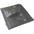 thumbnail image 1 of 10 Mil Waterproof Black Tarp H.D. Reinforced Corners (Industrial Quality) (30' x 40'), 1 of 2