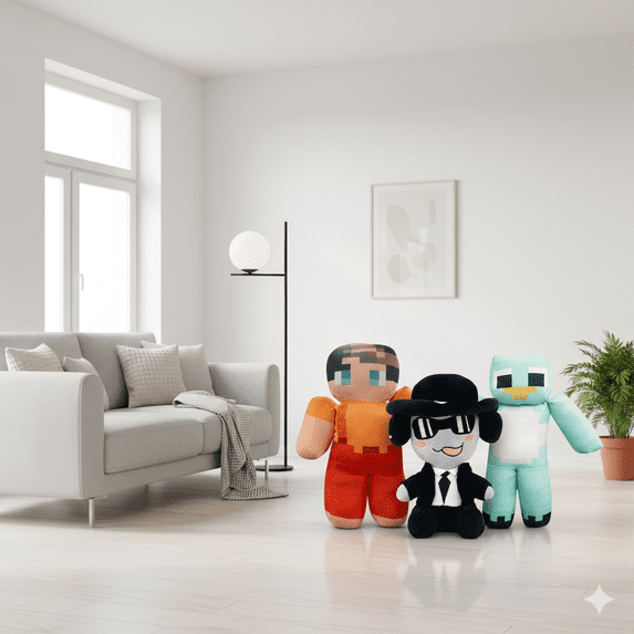 10" Milo Plushie Milo and Chip Plush Doll - Chance forsaken Adorable Stuffed Animal and Cuddly Toy for Boys and Girls, Milo & Chip Game Fans (3PC)