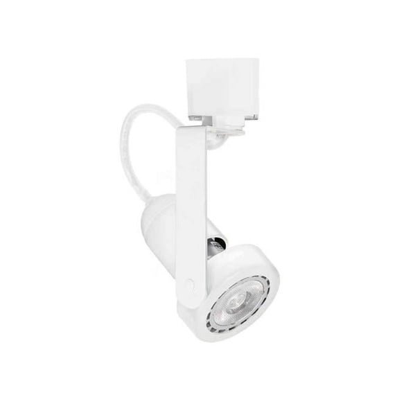 10 Mini Light Gimbal Line Voltage Track Head, White