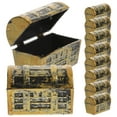 thumbnail image 1 of 10 Mini Pirate Treasure Chests for Party Supplies and Decor, 1 of 7