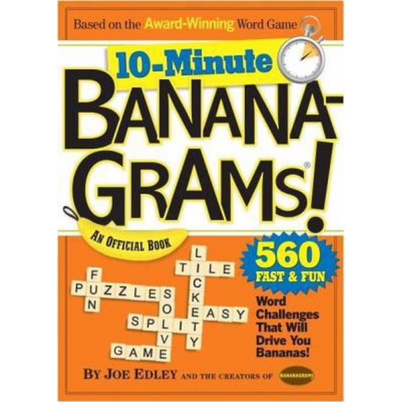 Pre-Owned 10-Minute Bananagrams!: An Official Book (Paperback) 0761160868 9780761160861