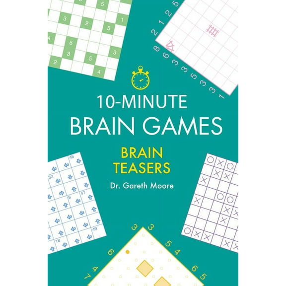 10-Minute Brain Games: Brain Teasers, (Paperback)
