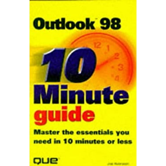 Pre-Owned Ten Minute Guide to Microsoft Outlook 98 9780789715616