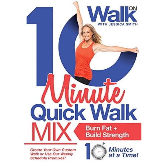 10 Minute Quick Walk Mix DVD with Jessica Smith