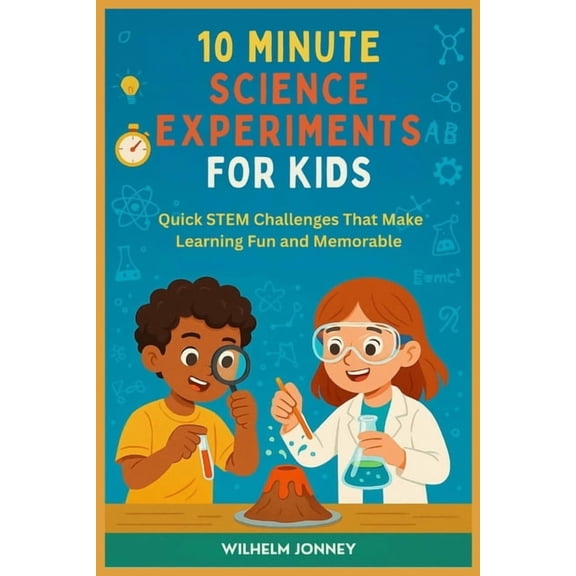10 Minute Science Experiment for Kids: Quick STEM Challenges That Make Learning Fun and Memorable, (Paperback)