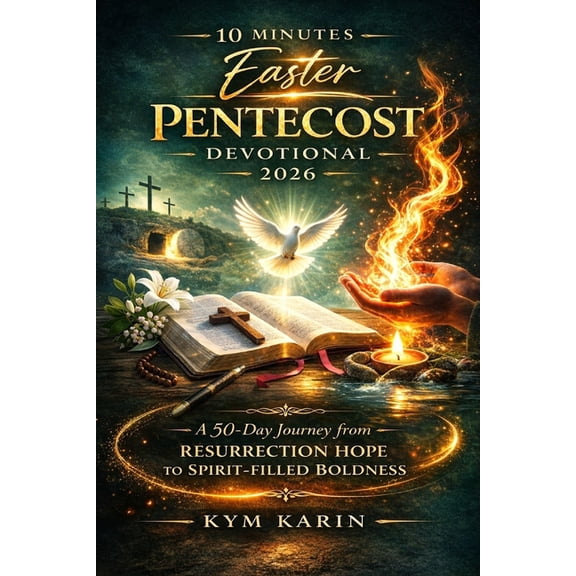 10 Minutes Easter Pentecost Devotional 2026: A 50 Day Journey from Resurrection and Hope to Spirit-Filled Boldness, (Paperback)