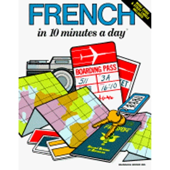 Pre-Owned French in Ten Minutes a Day (Paperback) 0944502571 9780944502570