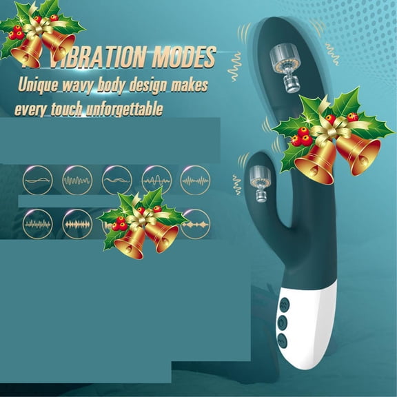 10 Mode Quiet Powerful Handheld Massager for Women Pocket Sized for Travel Full Body Relaxation Holiday Gift