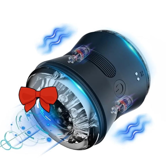 10 Modes Mini Massager for After Sports, Massage Wrap with Powerful Modes, Dual Head Massager