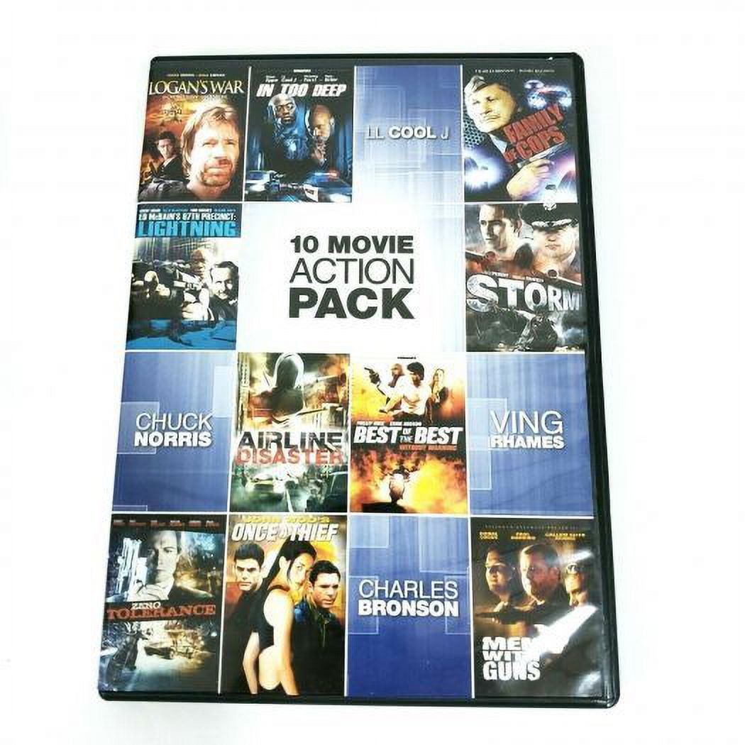 10-Movie Action Pack DVD - Walmart.com