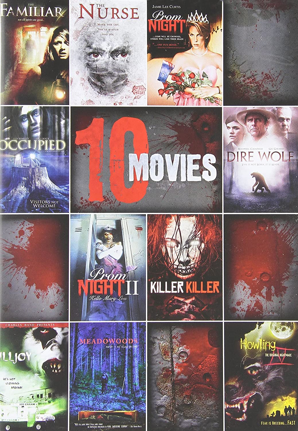 10-Movie Horror Collection DVD - Walmart.com