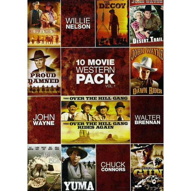 10-Movie Western Pack Volume 1 DVD