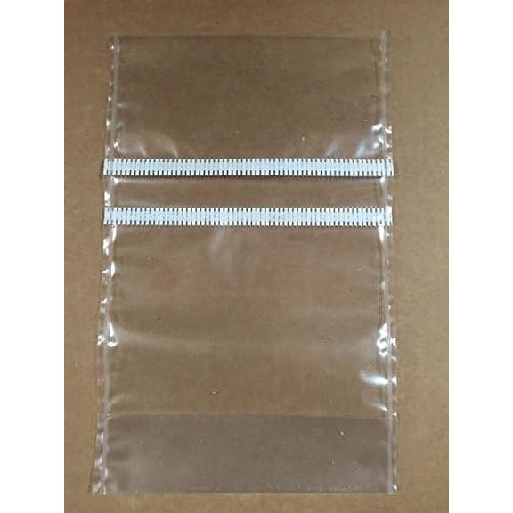 10- Multi Filter Strips Medium Mushroom Grow Bag Autoclavable Spawn Incubation Bag with a -Porous Filter Patch Autoclave$$Garden & Patio