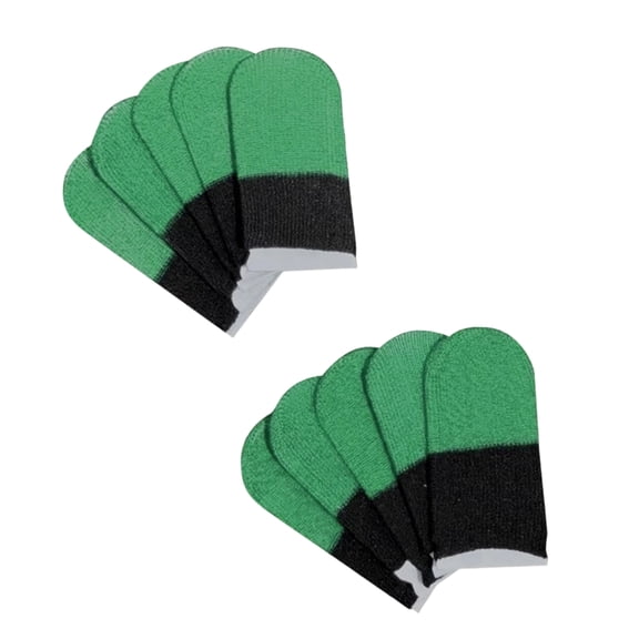 10 Multiple Size Carbonfiber Finger Protectors 24 Point Touch Accuracy For Fierce Game Meetings