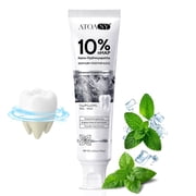 10% Nano Hydroxyapatite Toothpaste - Helps Support Enamel Care & Removes Surface Stains - Fluoride-Free Toothpaste with Mint Flavor 4.23 oz