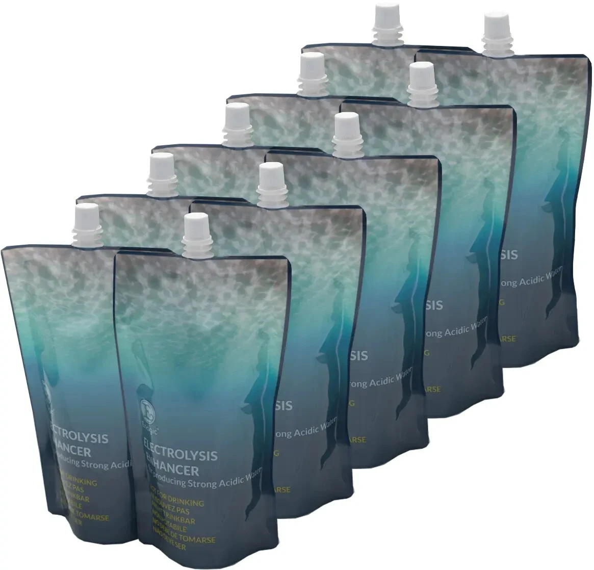 Enagic Kangen Leveluk Electrolysis Enhancer Fluid (10 pouches