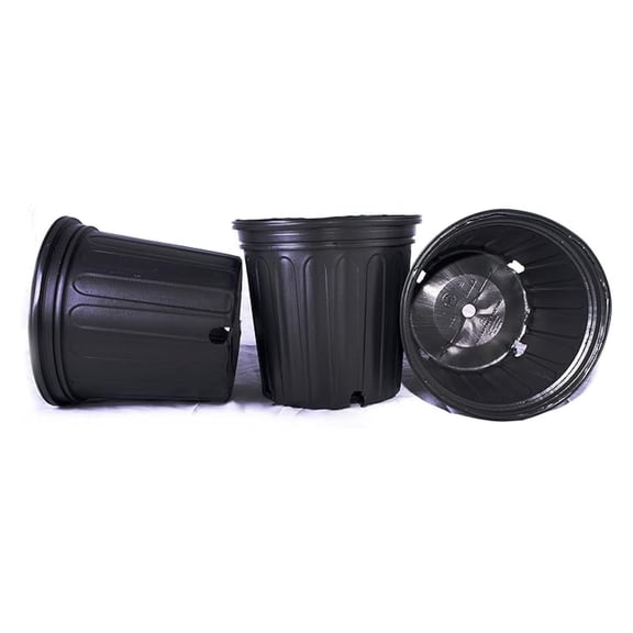 10 New Plastic 2 Gallon Trade Pot ~ Actual Volume: 1.593 Gallons