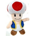 thumbnail image 1 of 10" Nintendo Official Super Mario Toad Plush Stuffed Toy Licensed NWT, 1 of 1